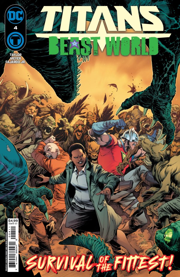 Titans: Beast World #4 cover
