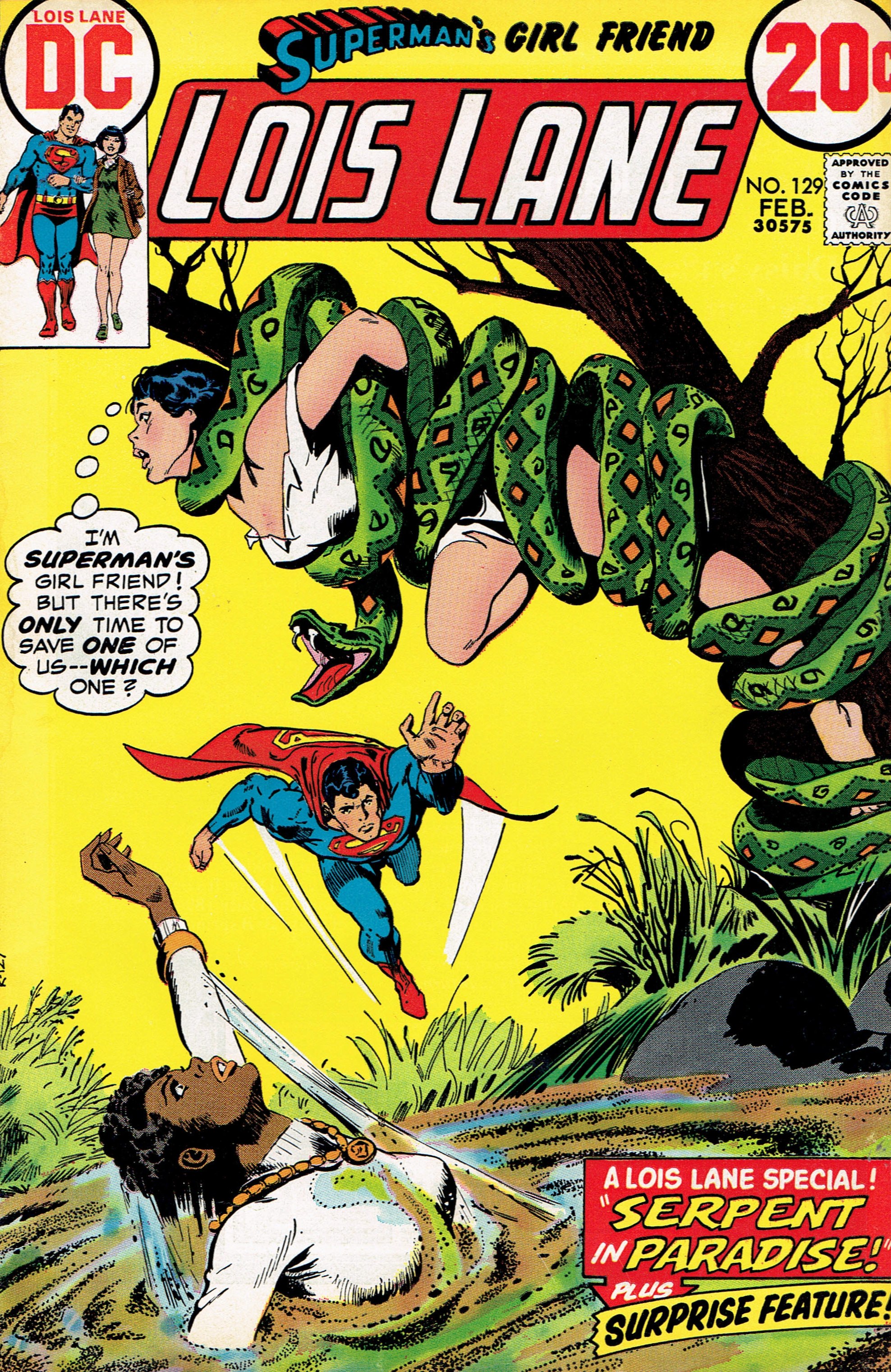 Superman's Girl Friend, Lois Lane #129