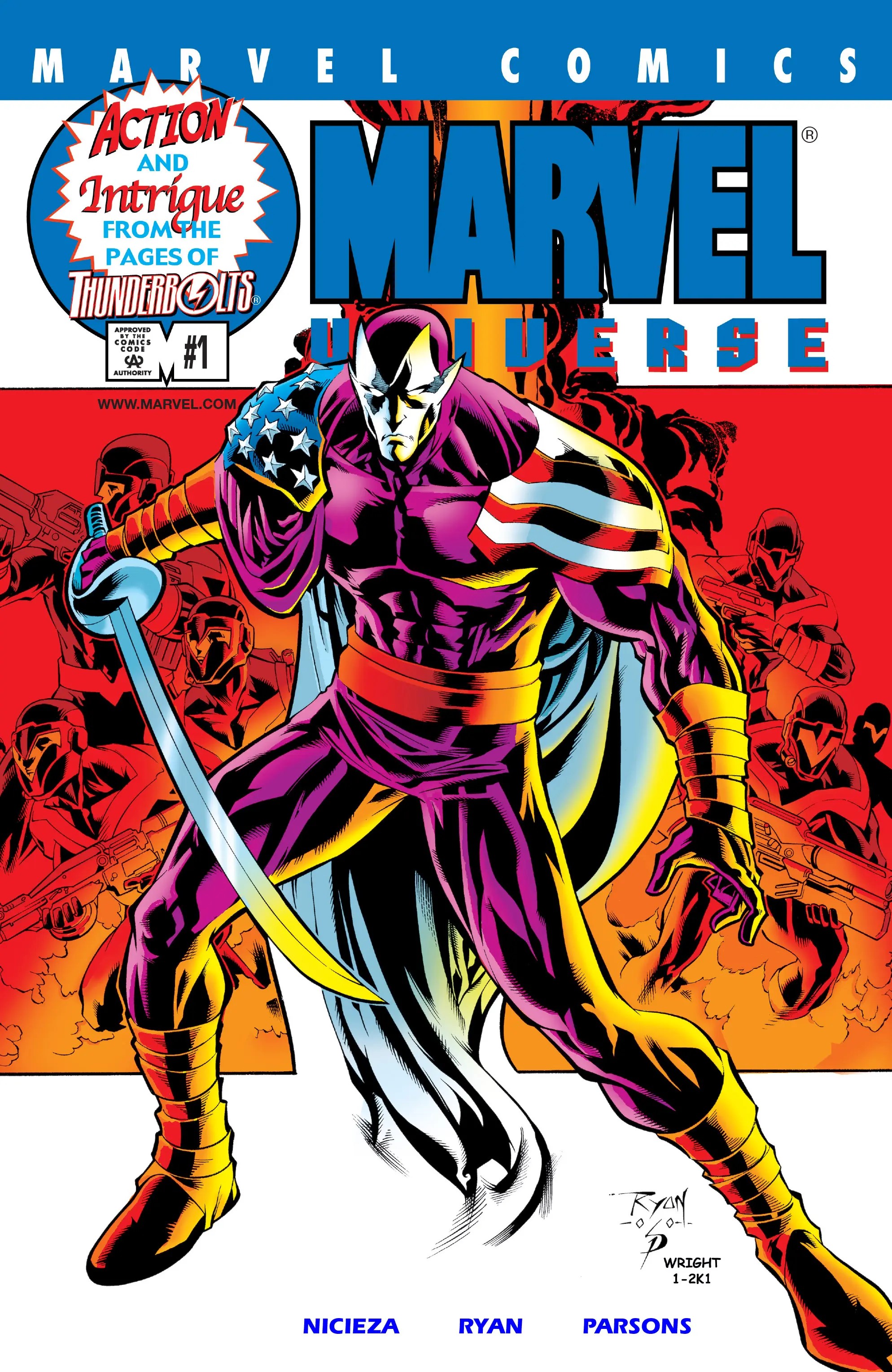 Citizen V and the V-Battalion #1 cover