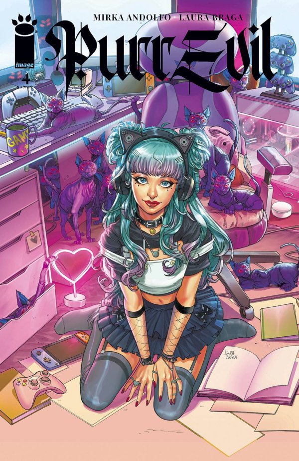 Purr Evil #4 cover