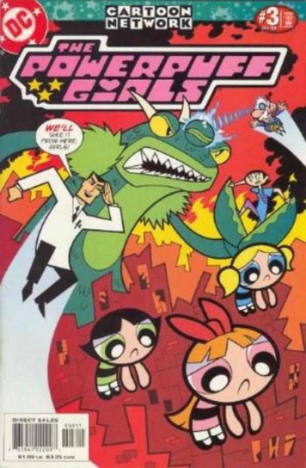 The Powerpuff Girls #3 cover