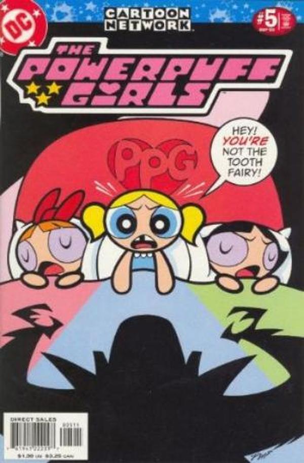 The Powerpuff Girls #5 cover