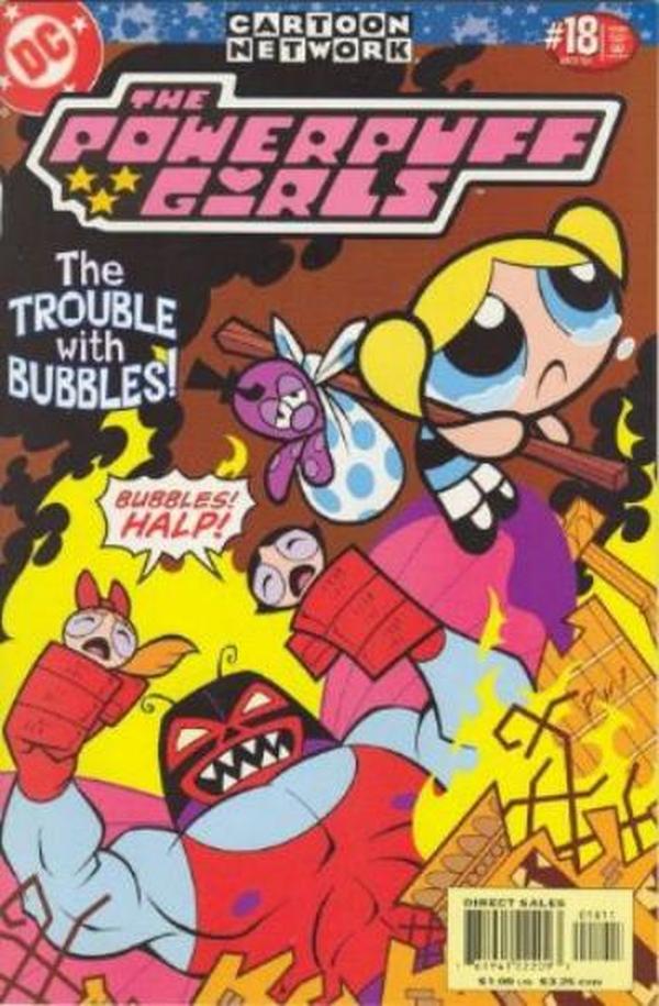 The Powerpuff Girls #18 cover