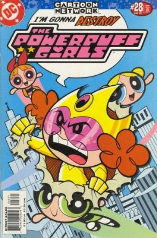 The Powerpuff Girls #28 cover