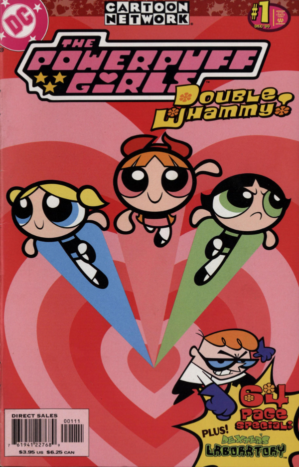 The Powerpuff Girls: Double Whammy #1 cover