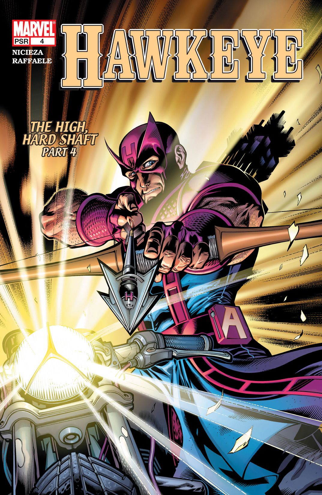 Hawkeye #4 cover