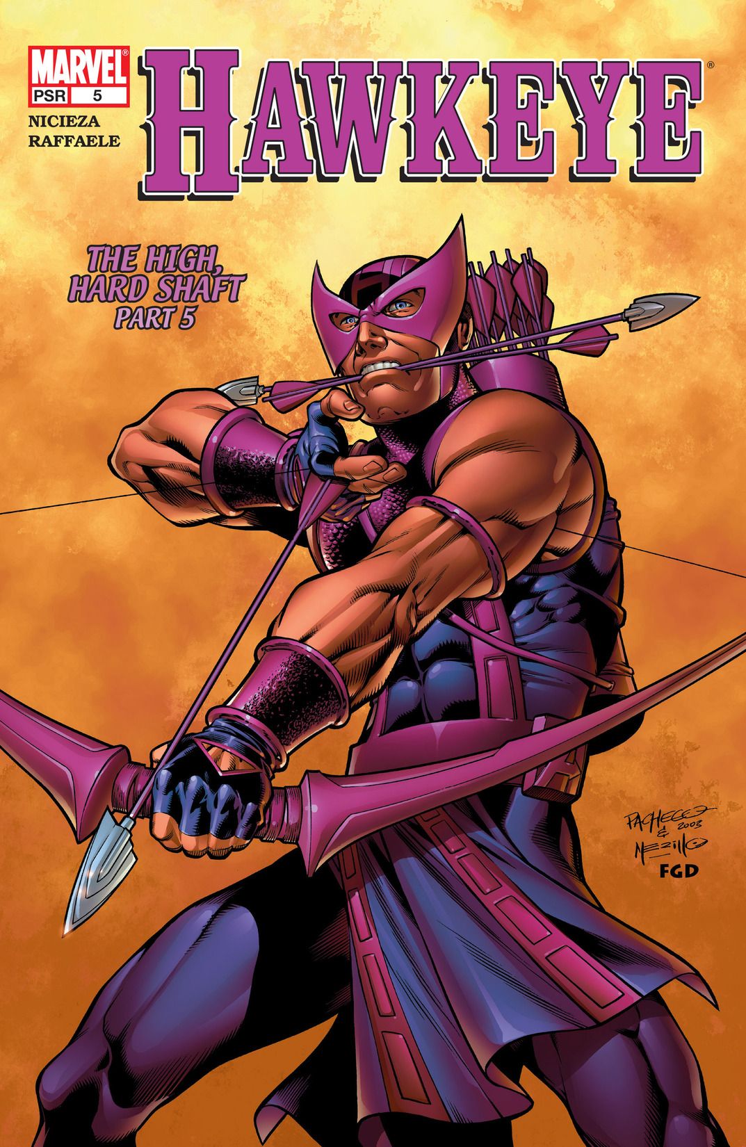 Hawkeye #5 cover