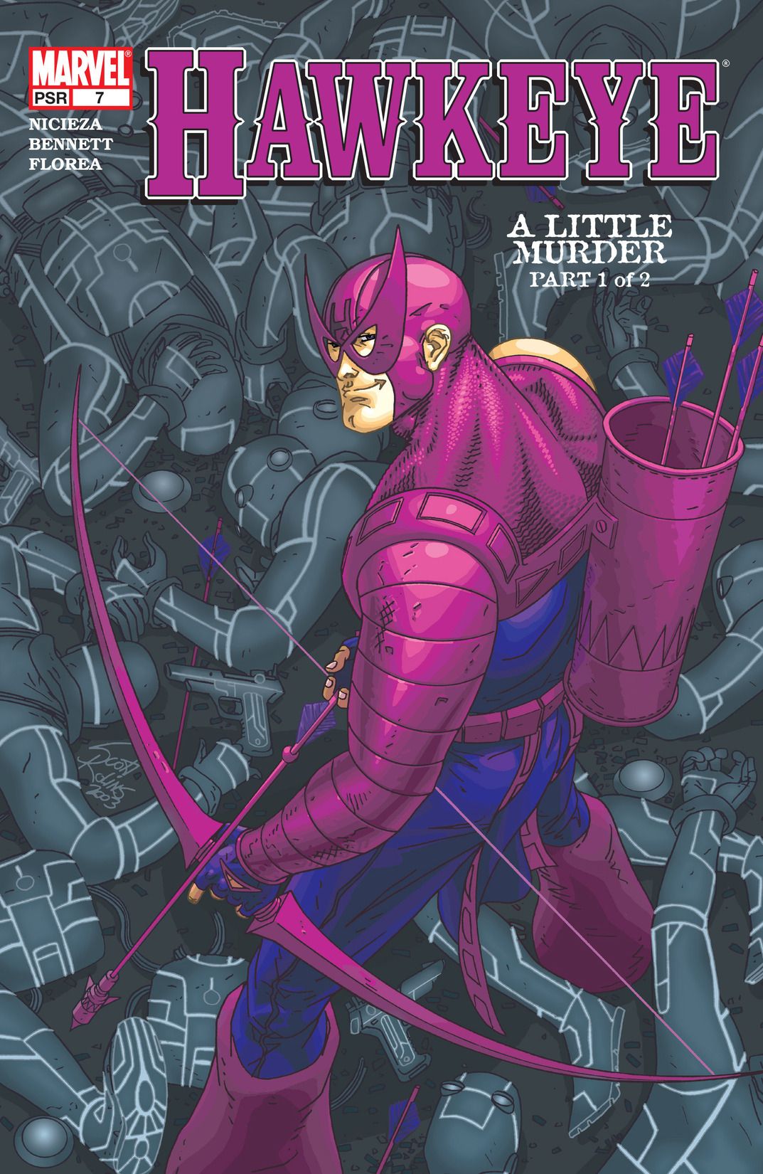 Hawkeye #7 cover