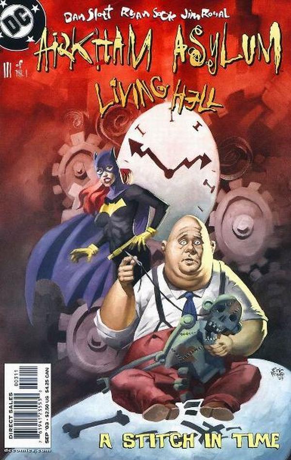 Arkham Asylum: Living Hell #3 cover