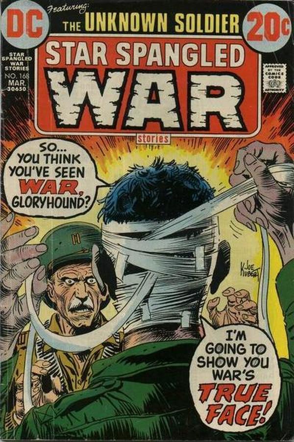 Star Spangled War Stories #168 cover