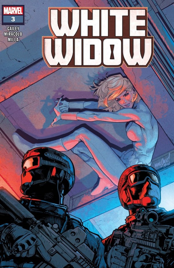 White Widow #3 cover