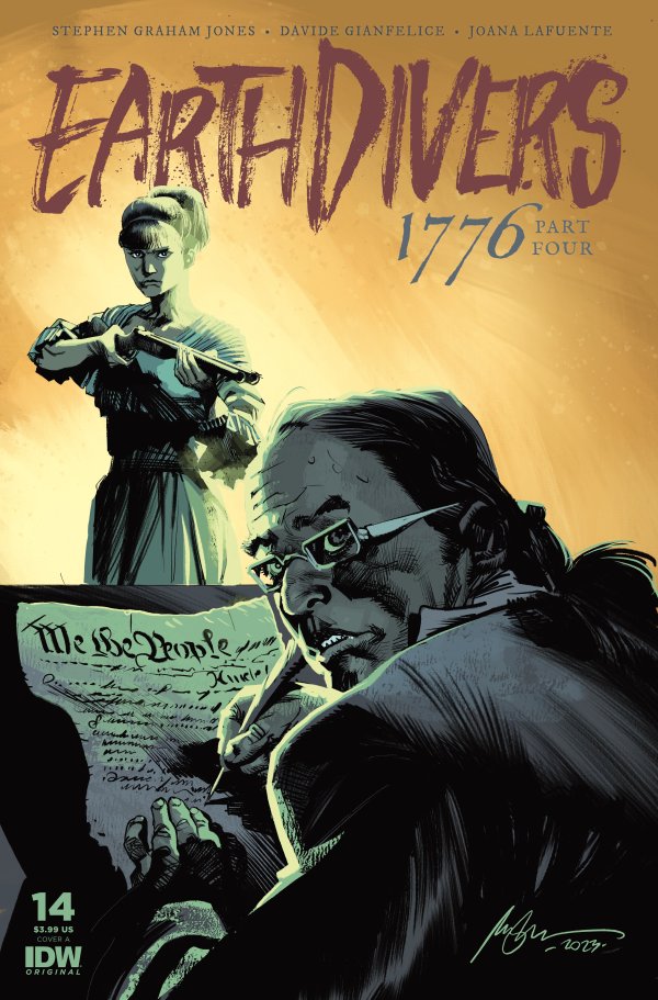 Earthdivers #14 cover