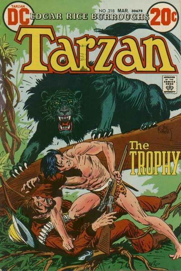 Tarzan #218 cover