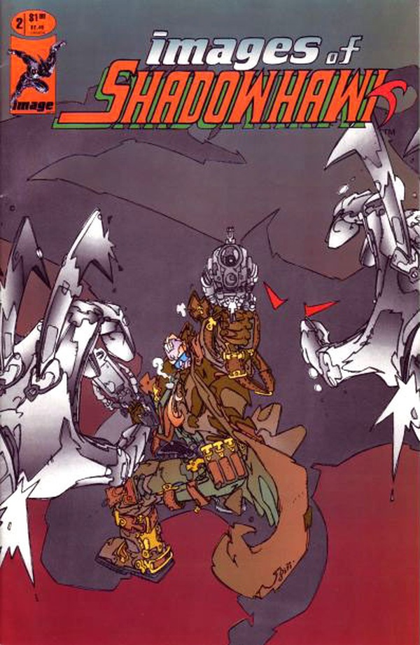 Images of Shadowhawk #2 cover