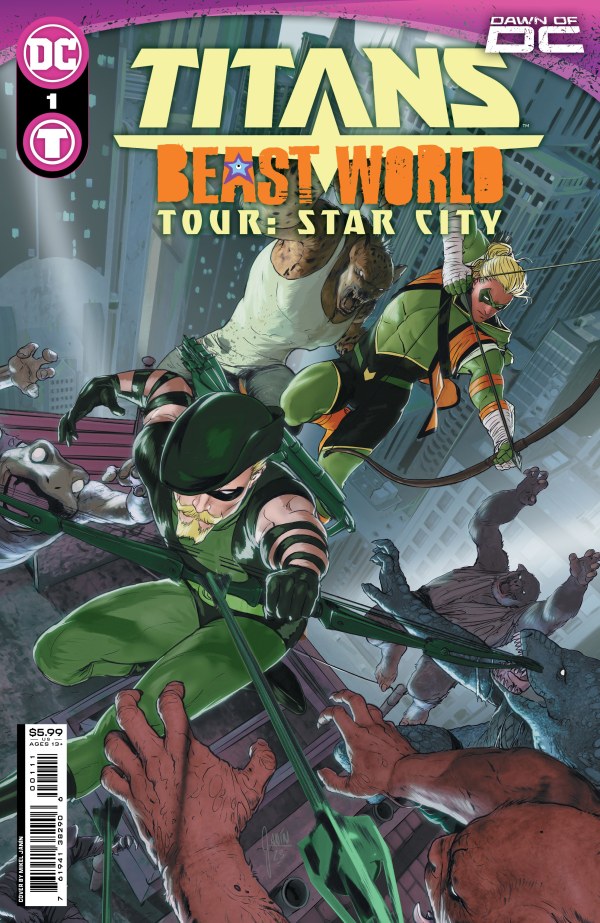 Titans: Beast World Tour: Star City #1 cover