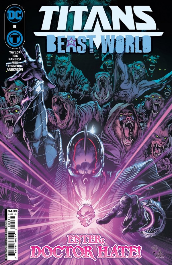 Titans: Beast World #5 cover