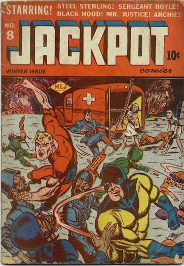 Jackpot Comics #8 cover