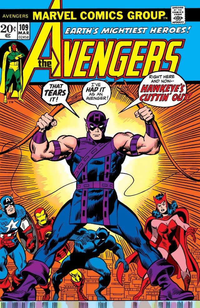 The Avengers #109