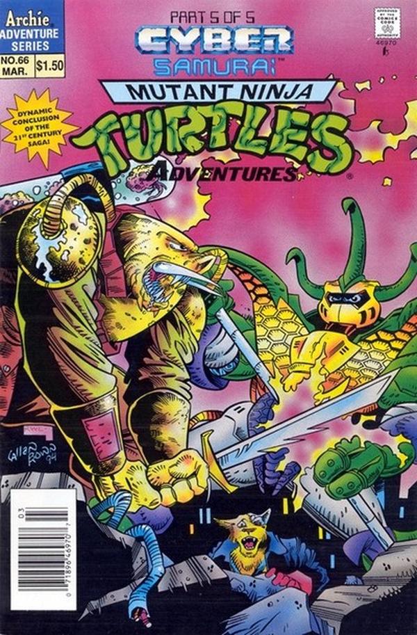 Teenage Mutant Ninja Turtles Adventures #66