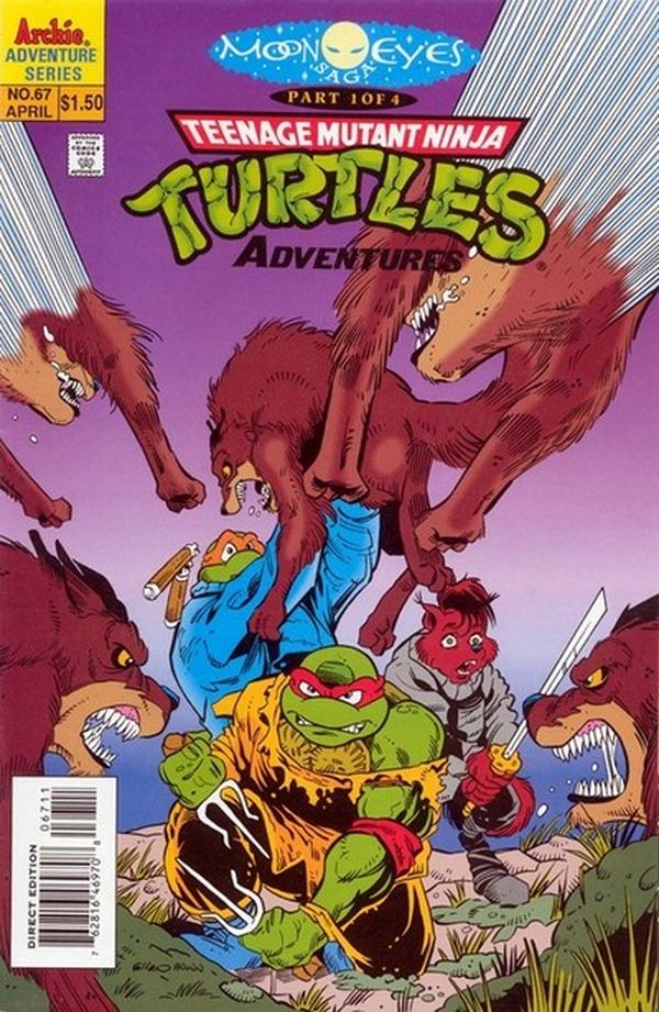 Teenage Mutant Ninja Turtles Adventures #67 cover
