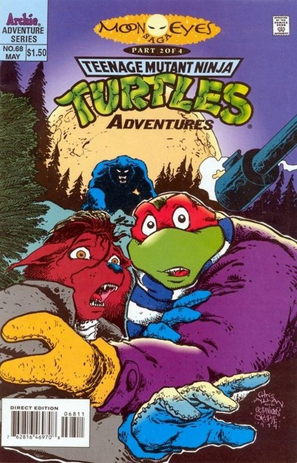 Teenage Mutant Ninja Turtles Adventures #68 cover
