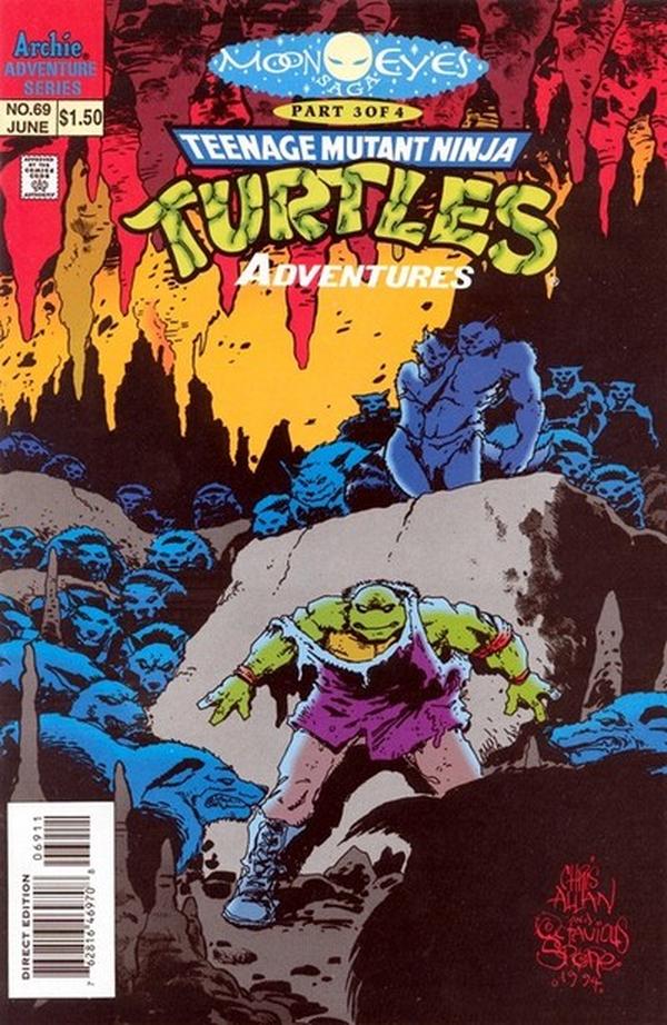 Teenage Mutant Ninja Turtles Adventures #69 cover