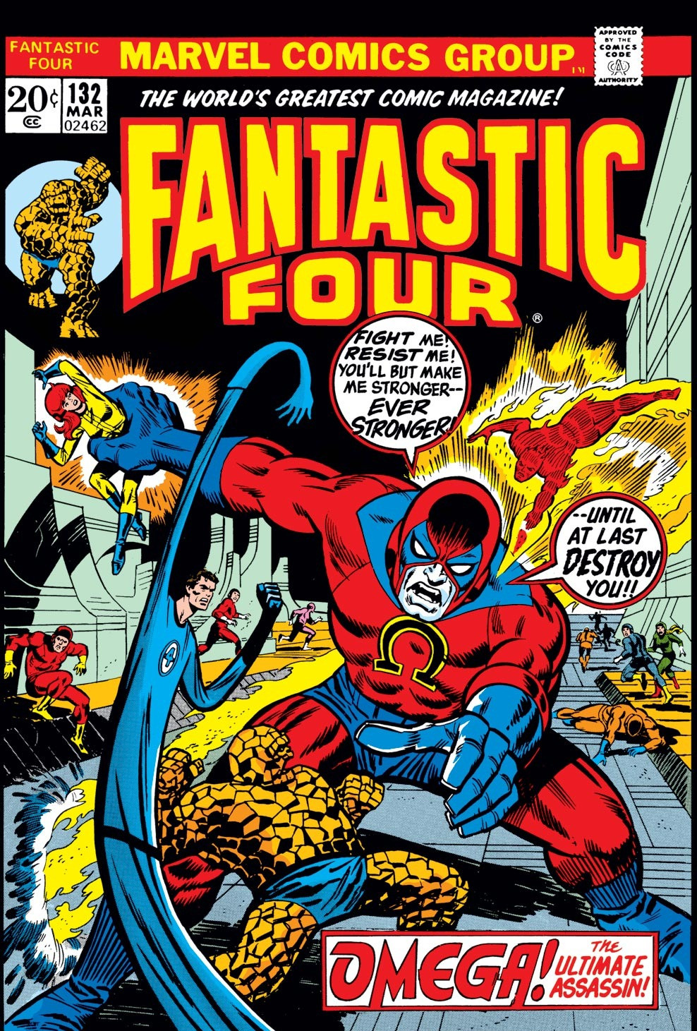 Fantastic Four #132 cover