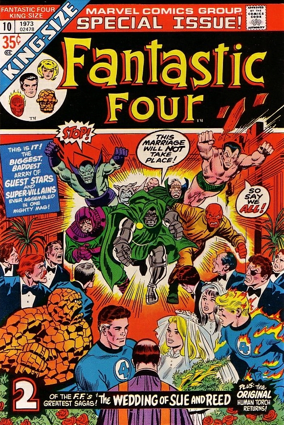 Fantastic Four Annual #10 cover