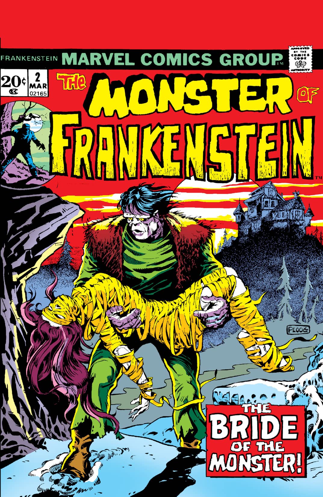 Frankenstein #2 cover