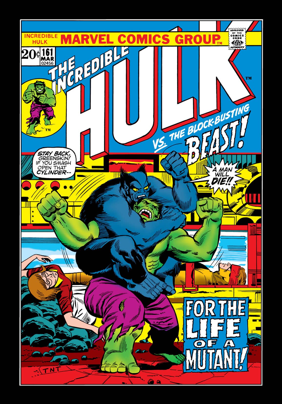 The Incredible Hulk #161 cover