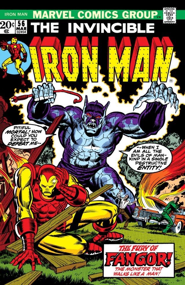 Iron Man #56 cover