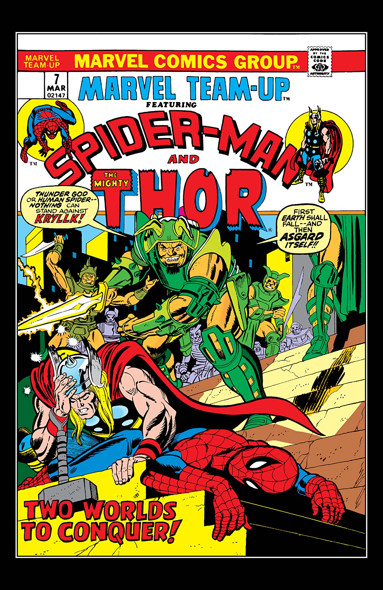 Marvel Team-Up #7 cover