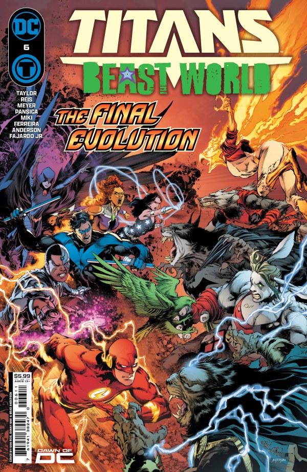 Titans: Beast World #6 cover