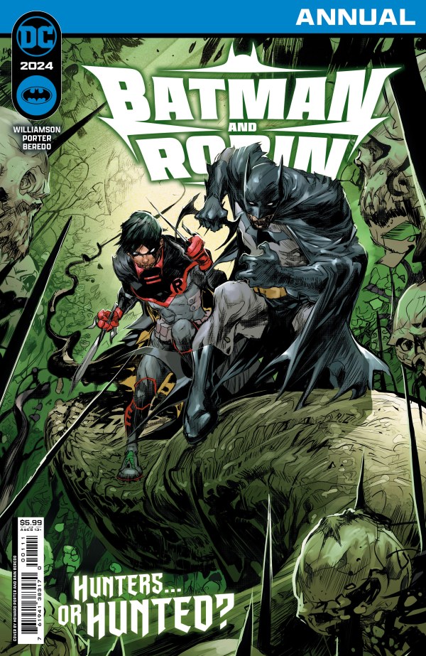 Batman and Robin 2024 Annual #1 cover