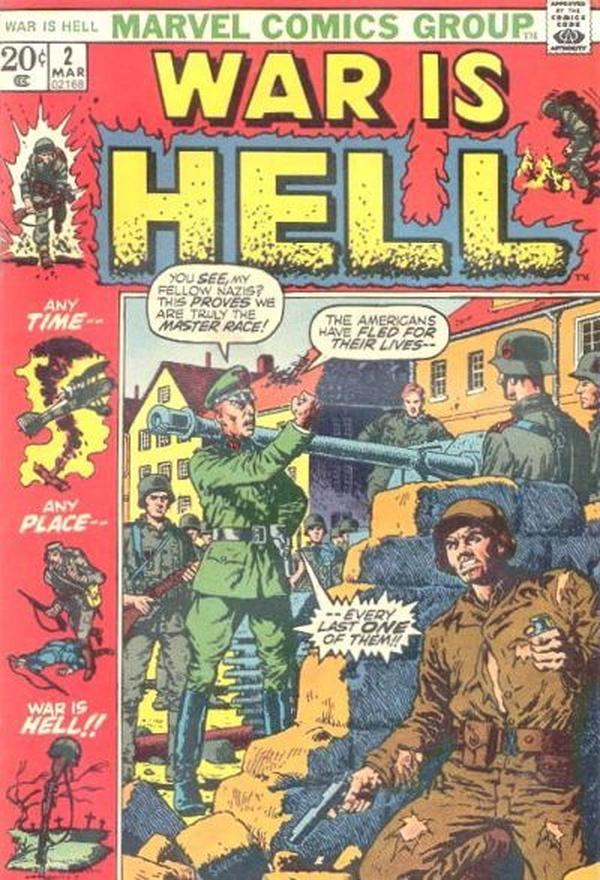 War Is Hell #2 cover