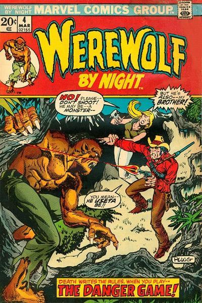 Werewolf by Night #4 cover