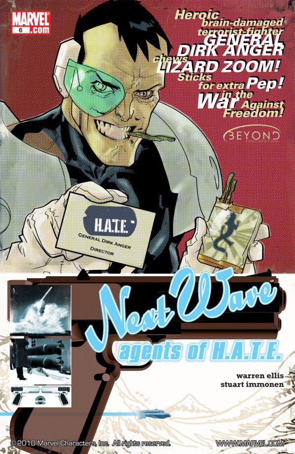Nextwave: Agents of H.A.T.E. #6 cover