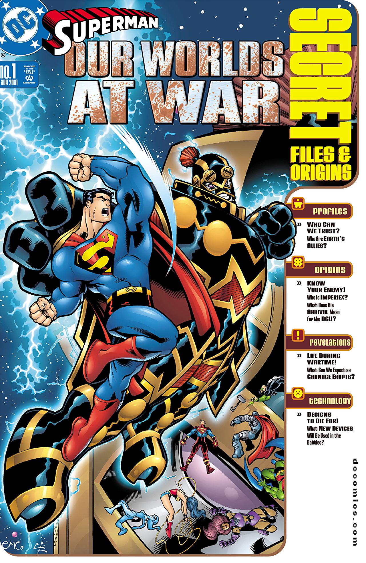 Superman: Our Worlds at War Secret Files #1