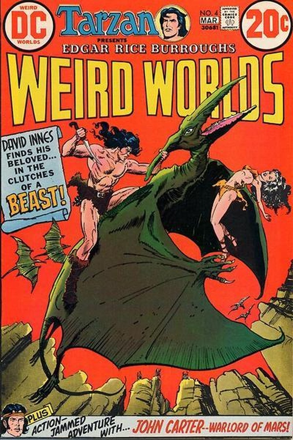 Weird Worlds #4 cover