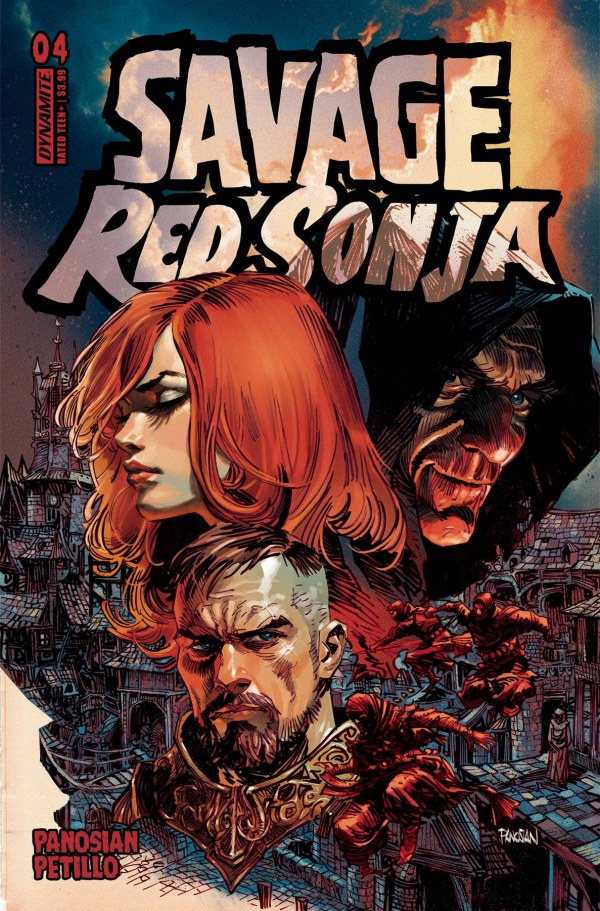 Savage Red Sonja #4 cover