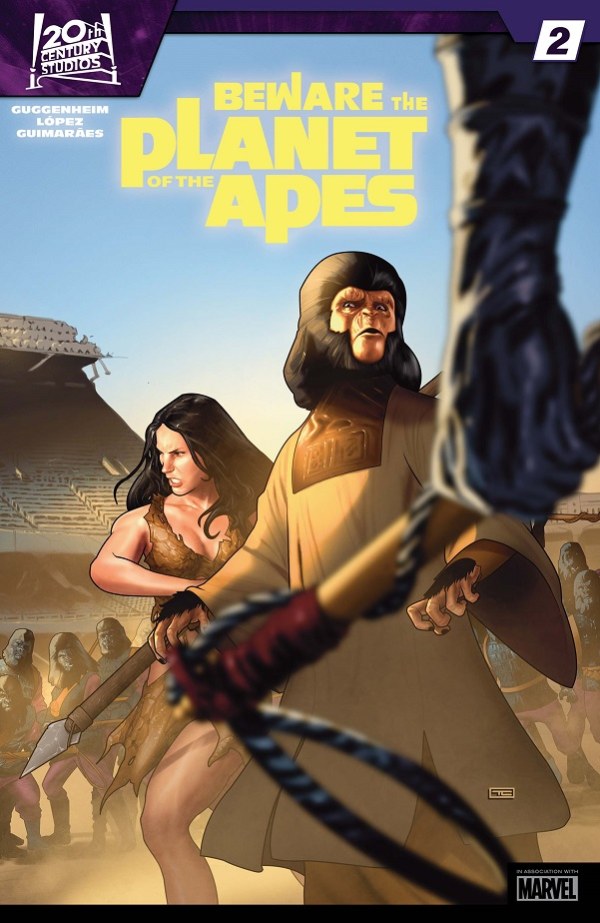 Beware the Planet of the Apes #2 cover