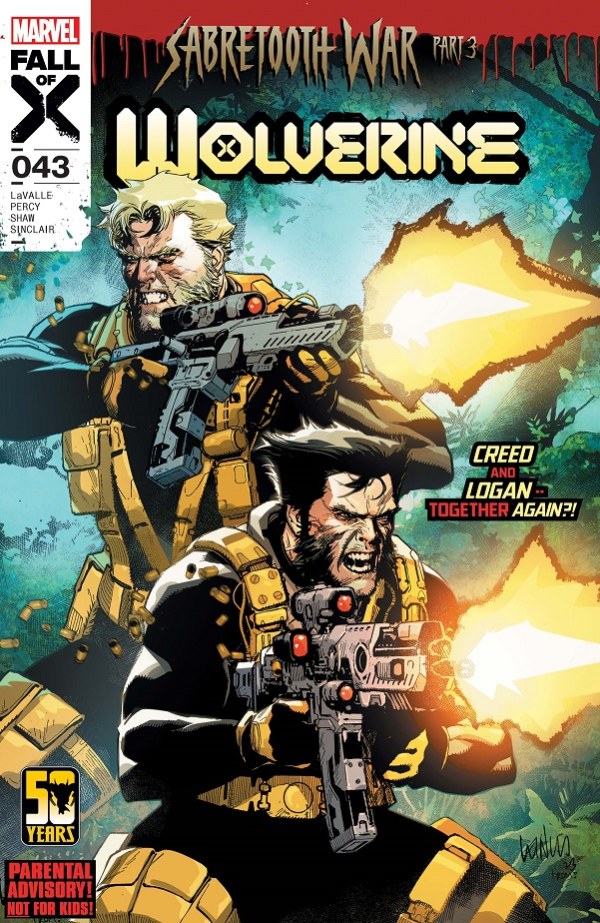 Wolverine #43 cover