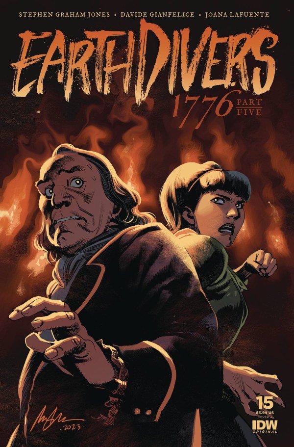 Earthdivers #15 cover