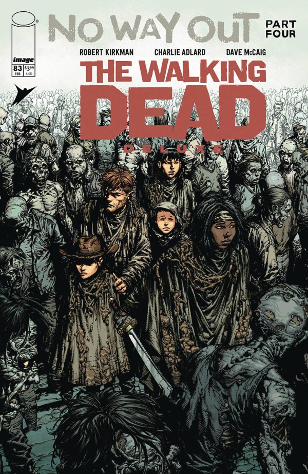 The Walking Dead Deluxe #83 cover