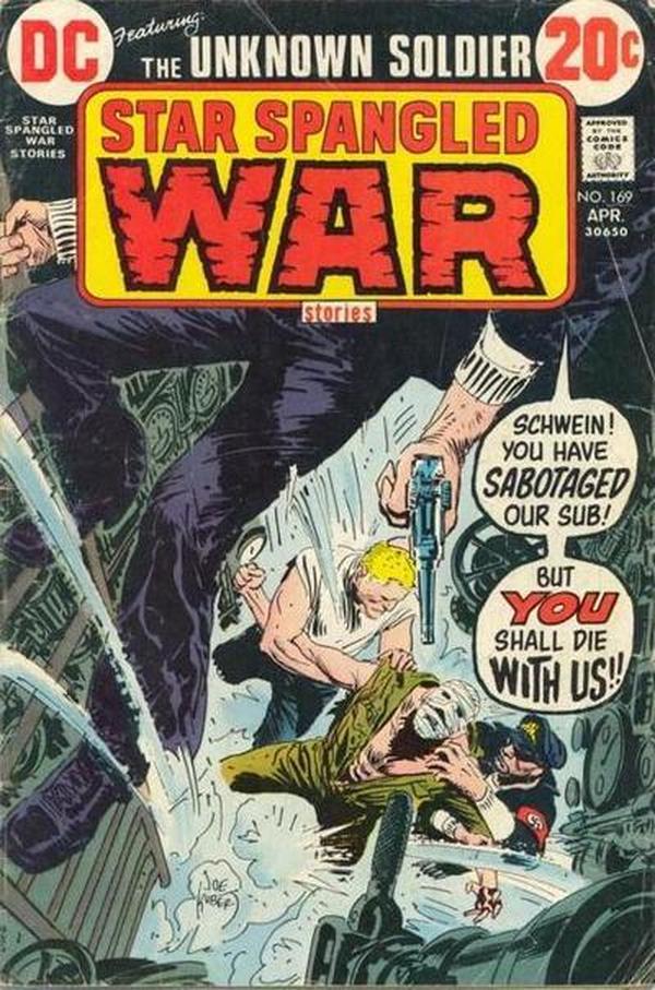 Star Spangled War Stories #169 cover