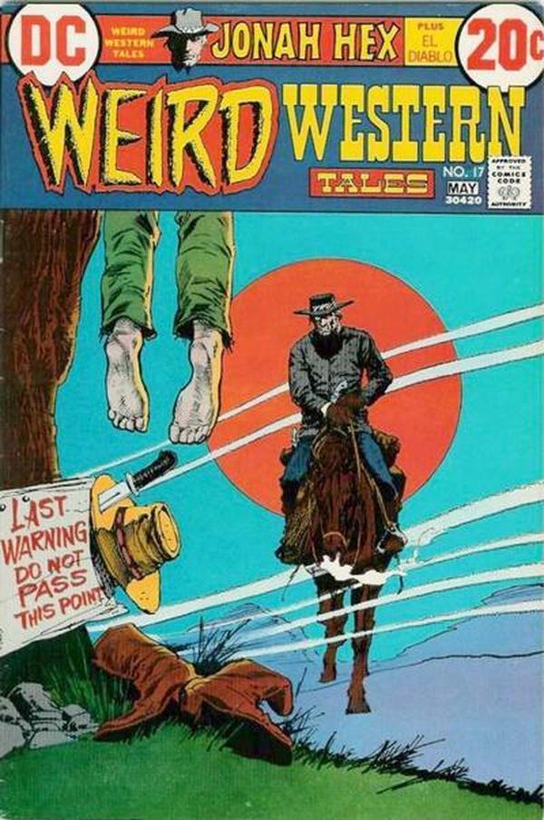 Weird Western Tales #17 cover