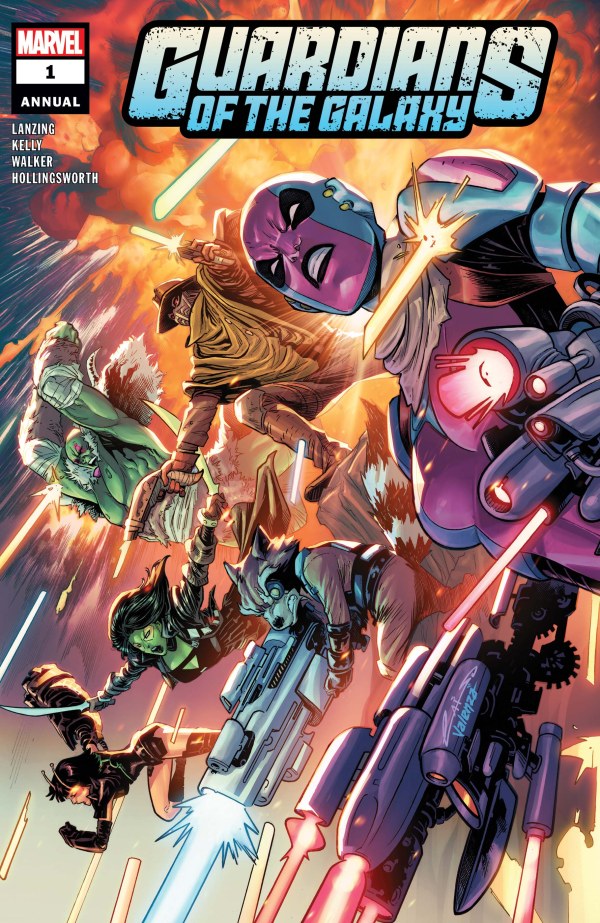 Guardians of the Galaxy Annual #1 cover