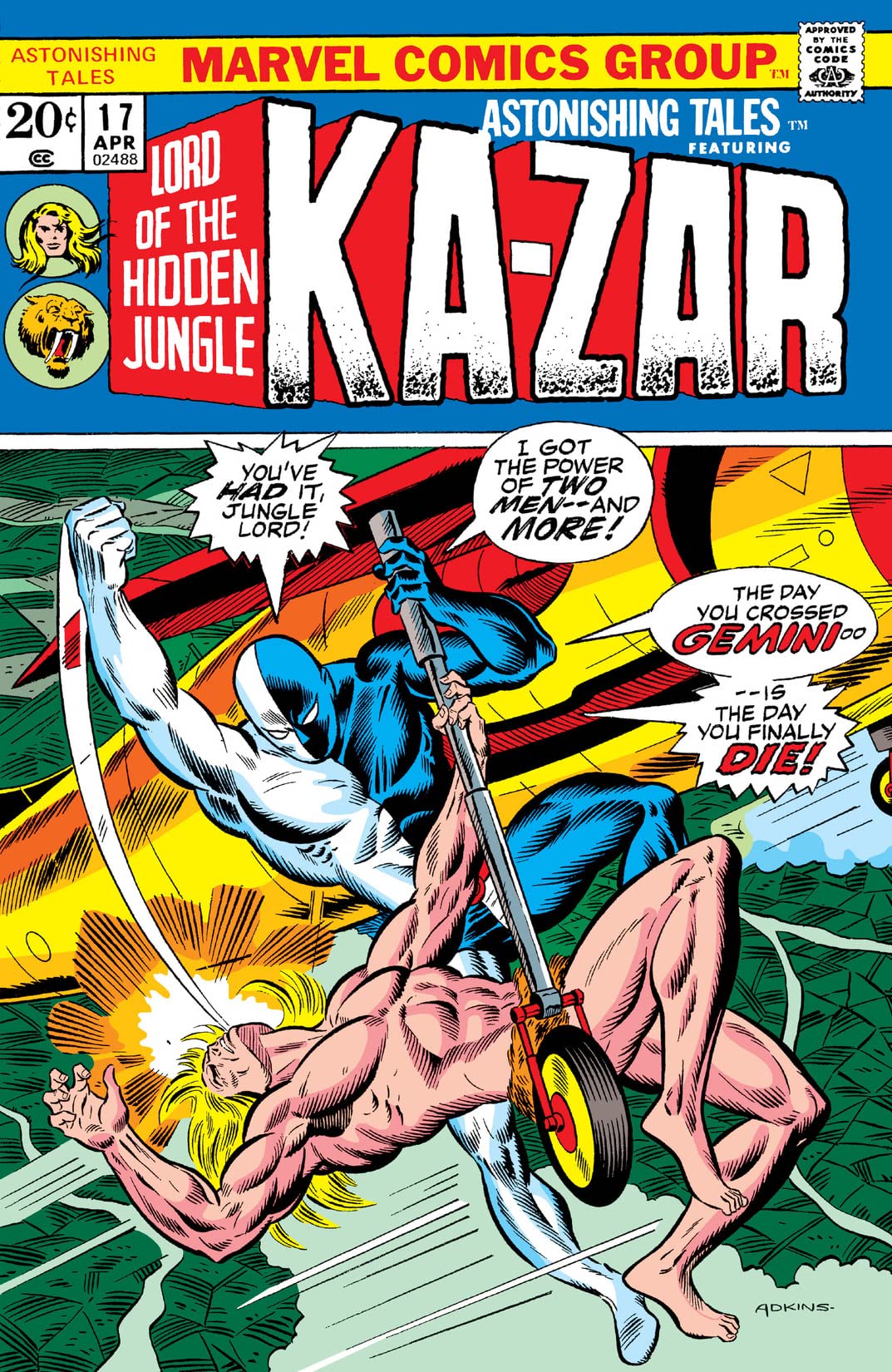 Astonishing Tales #17 cover