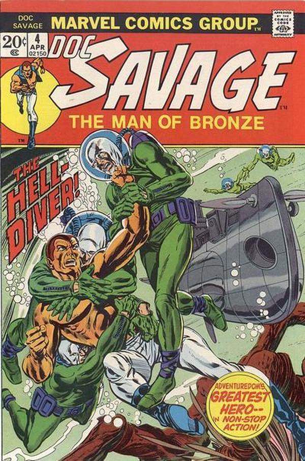Doc Savage #4 cover