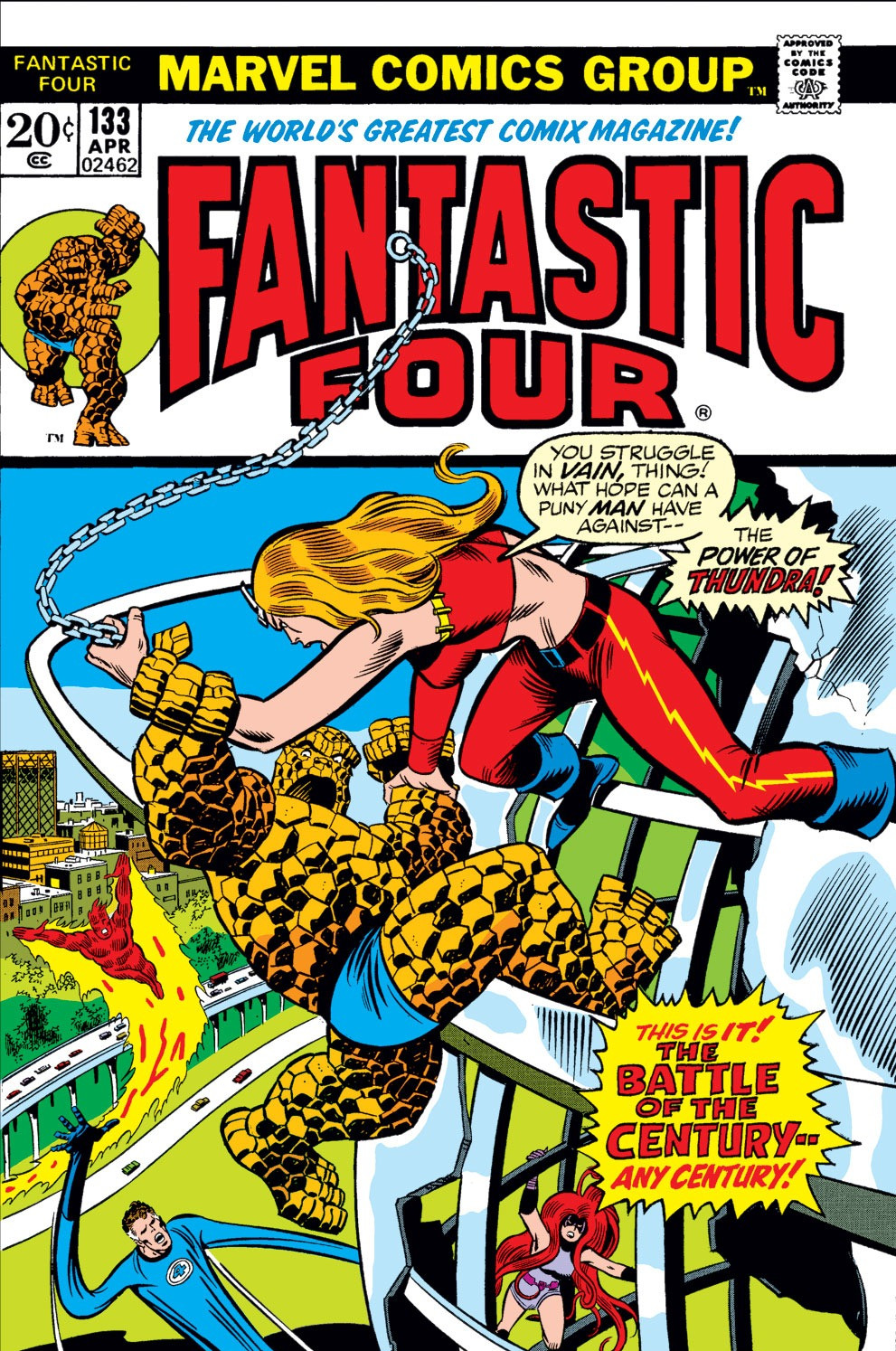 Fantastic Four #133 cover